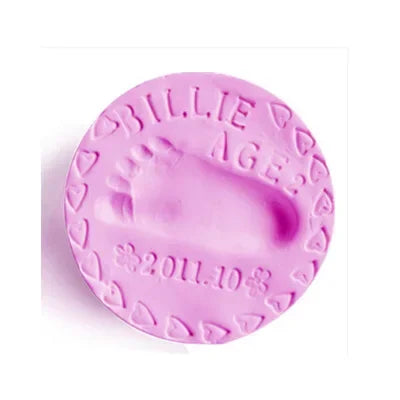 Baby Hand Footprint Makers Handprint Fingerprint Inkpad Casting DIY Clay Toys Care Air Drying for Kids Newborn Souvenir Gifts