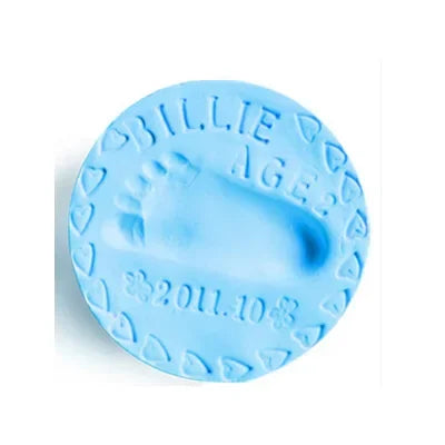 Baby Hand Footprint Makers Handprint Fingerprint Inkpad Casting DIY Clay Toys Care Air Drying for Kids Newborn Souvenir Gifts