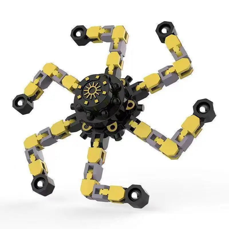 The Finger Spinner Toy Is Deformable To Relieve Stress Is Suitable For Children And Adults With Attention Deficit Autism