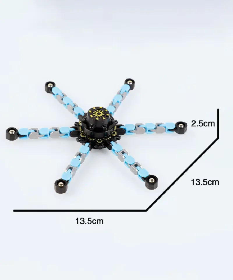 The Finger Spinner Toy Is Deformable To Relieve Stress Is Suitable For Children And Adults With Attention Deficit Autism