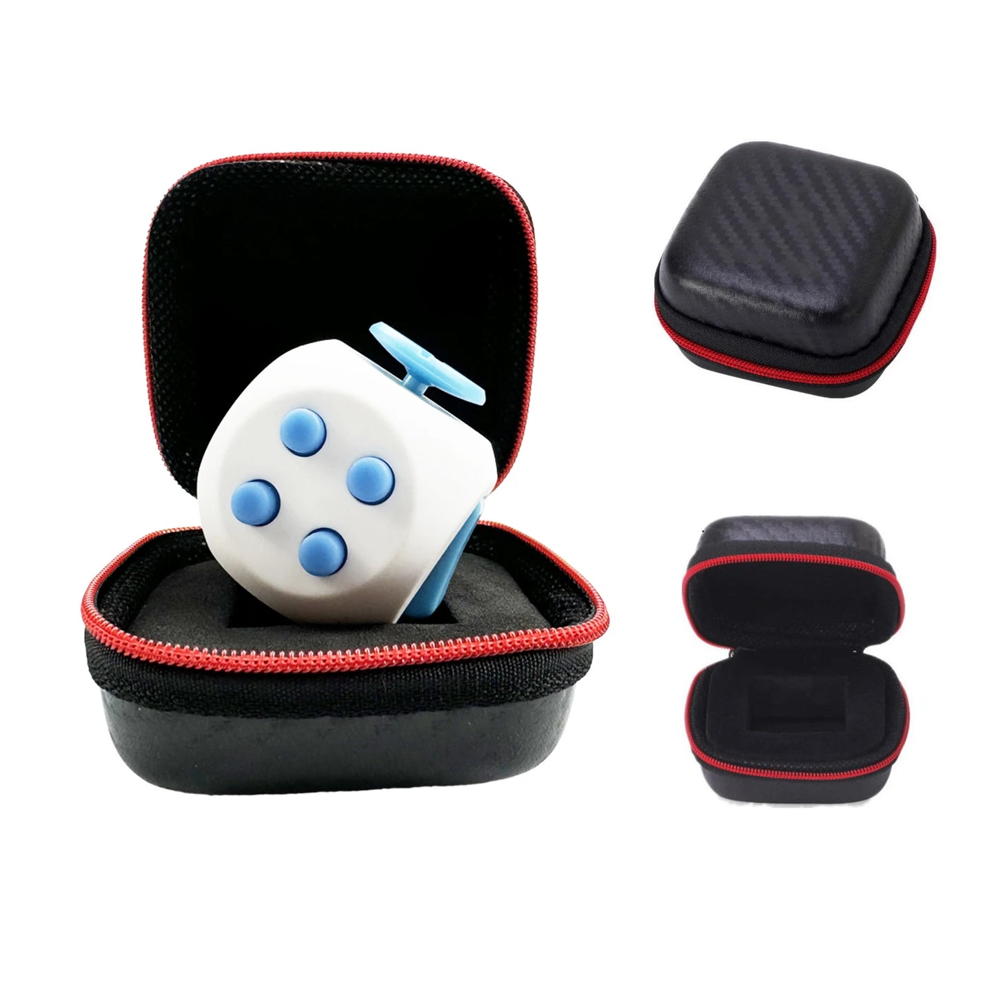 Fidget Cube Toys,6 Sides Anti Stress Magic Cube Dice For Kids Adults Autism ADHD OCD Anxiety Relief Focus,EDC Hand Sensory Toys
