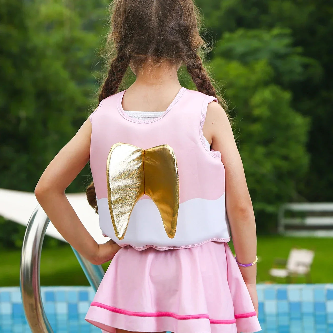 Baby Float Arm Sleeve Floating Ring,Safe Life Jacket Buoyancy Vest Swim Foam,Children and Baby Toddler Pool Floats for Kids,