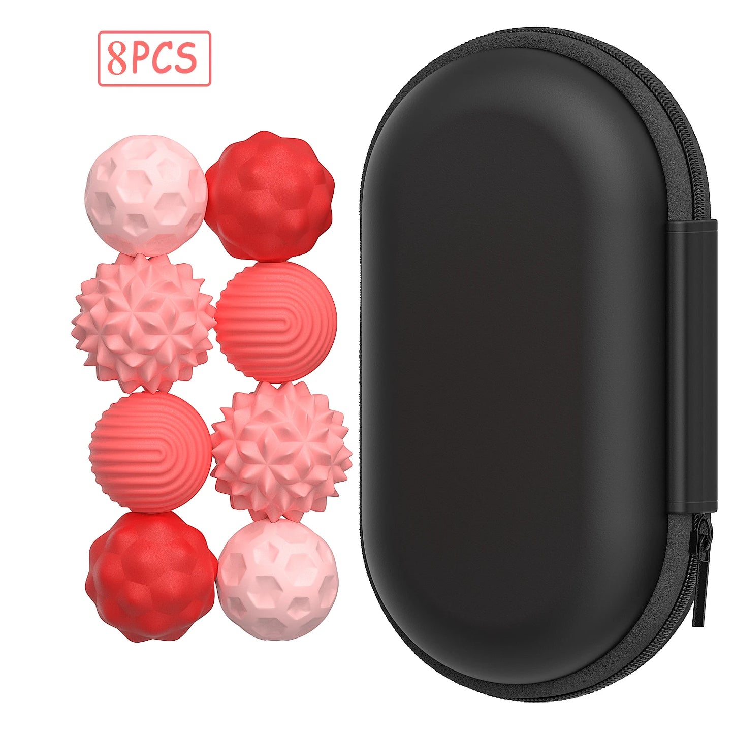 Silicone Magnetic Sensory Balls Fidget Toy Worry Balls Autism Calming Fidgeting Toy Kid Adults Anxiety Relief Stress Sensory Toy