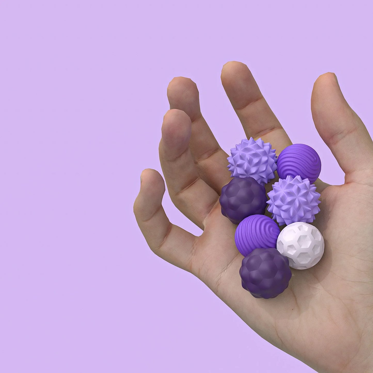 Magnetic Stress Ball,Desk Anti Stress Relief Antistress Anxiety Sensory Magnet Roller Fidget Toy for Adult Kid Autism ADHD Quiet
