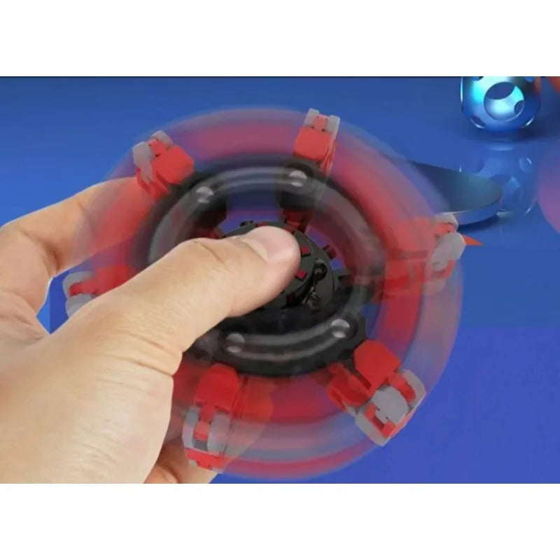 The Finger Spinner Toy Is Deformable To Relieve Stress Is Suitable For Children And Adults With Attention Deficit Autism