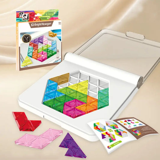 Logical Thinking Training Smart Clearance Tangram Toy Multiple Shapes Montessori Fun Tabletop Games Education Learning