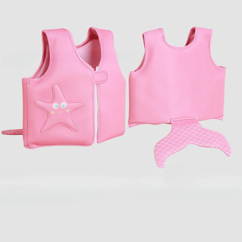 NEW Kids Swimming Buoyancy Vest Pool Floating Boys and Girls Arm Floats Flotage Jacket Swimwear Beginner Swim Gear