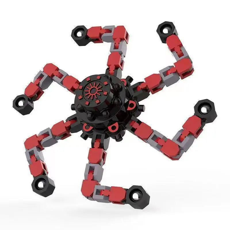 The Finger Spinner Toy Is Deformable To Relieve Stress Is Suitable For Children And Adults With Attention Deficit Autism