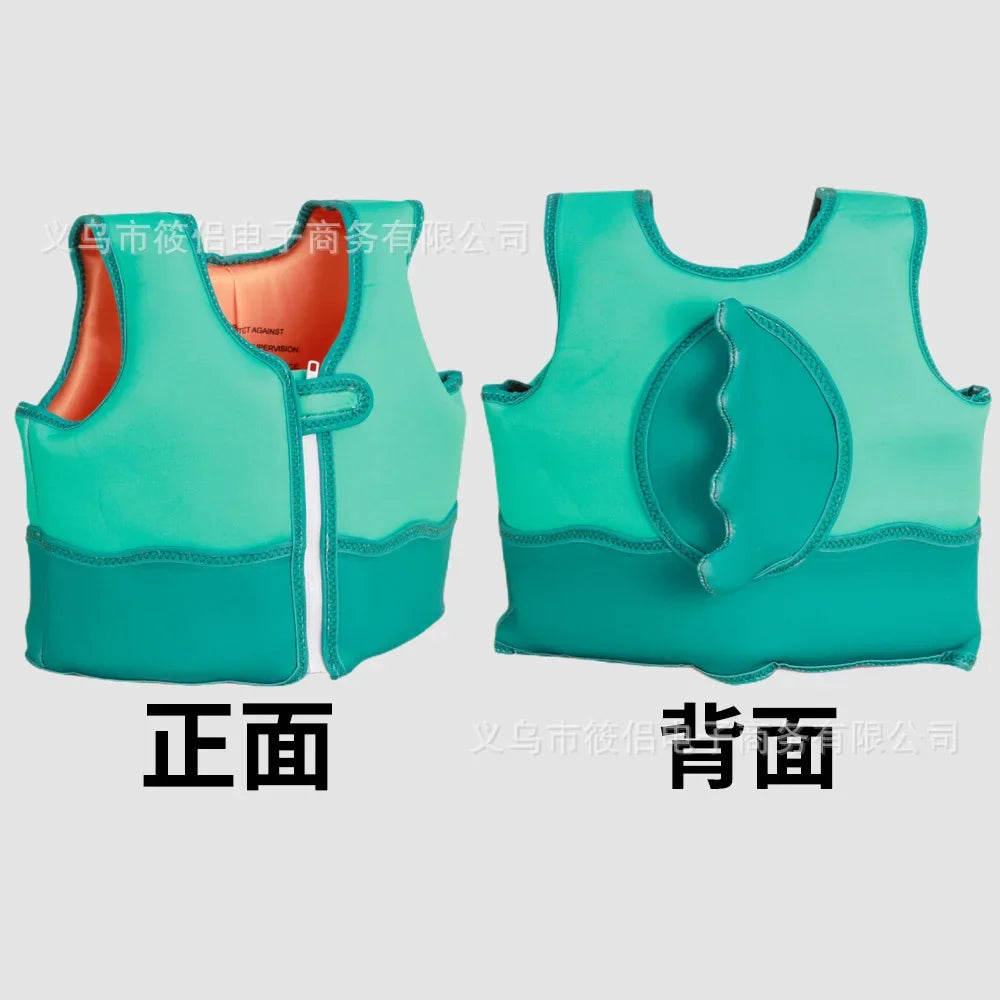 NEW Kids Swimming Buoyancy Vest Pool Floating Boys and Girls Arm Floats Flotage Jacket Swimwear Beginner Swim Gear