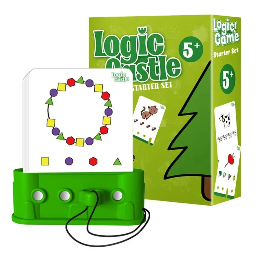Montessori Kids Logic Key Puzzle Game Early Educational 3D Logic Key Thinking Training Multifunction Intellectual