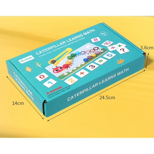 Clip Beads Toys Color Sorting Montessori Toy Educational Preschool Learning Toys Gifts Fine Motor Skill Toy For Preschool Kids