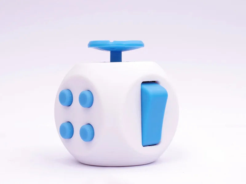Fidget Cube Toys,6 Sides Anti Stress Magic Cube Dice For Kids Adults Autism ADHD OCD Anxiety Relief Focus,EDC Hand Sensory Toys