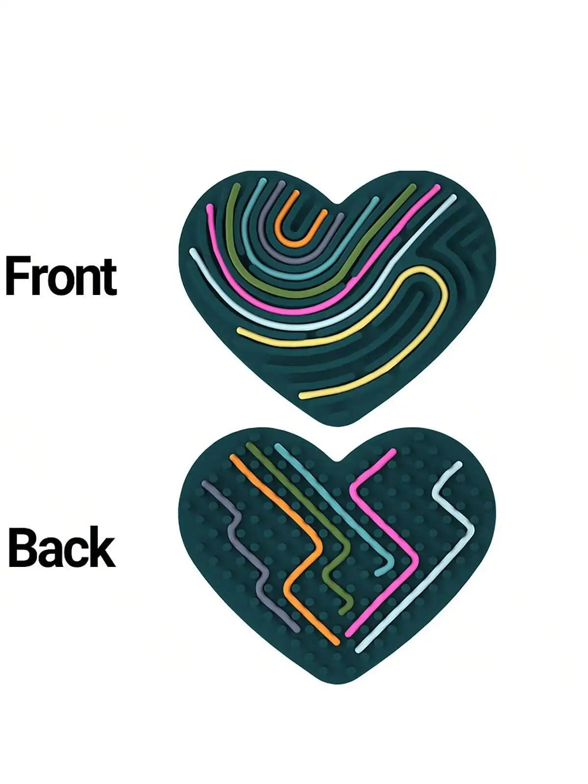 1Set Sensory Activity Board, Sensory Activity Board: Silicone Fidget Toy for Calming, Stress, Anxiety, ADHD & Autism