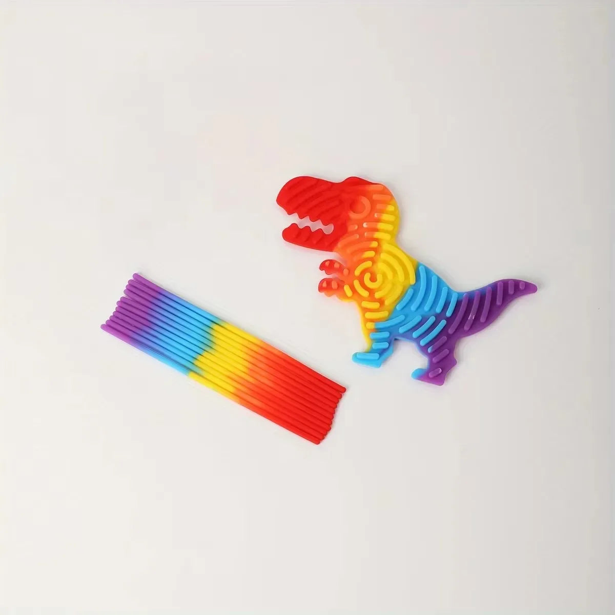 1Set Sensory Activity Board, Sensory Activity Board: Silicone Fidget Toy for Calming, Stress, Anxiety, ADHD & Autism