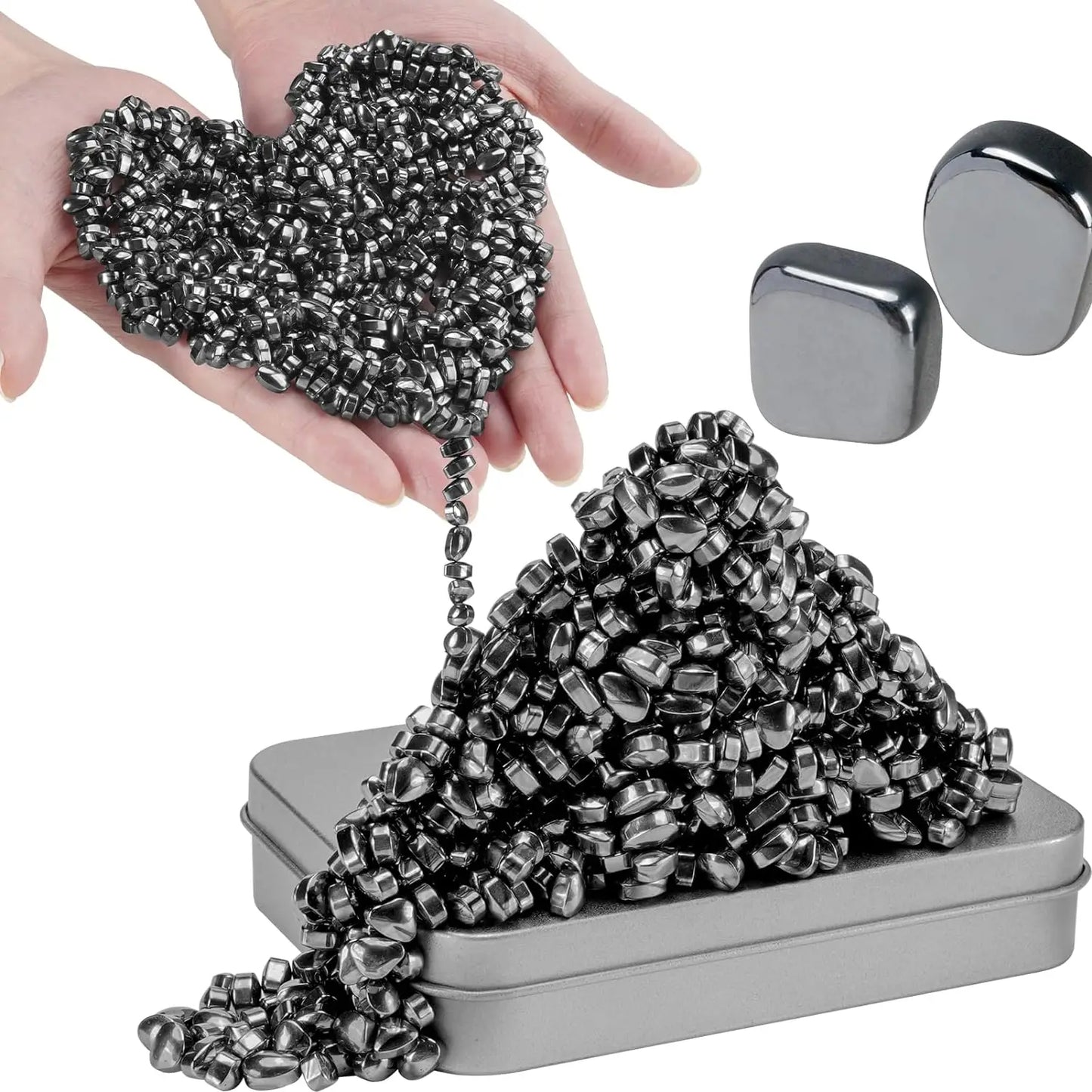 Magnet Stress Toys,Weak Magnetic Fidget Ferrite Putty Anxiety Anti Stress Relief Toys for Adults ADHD Autism EDC Fidgeting Toys