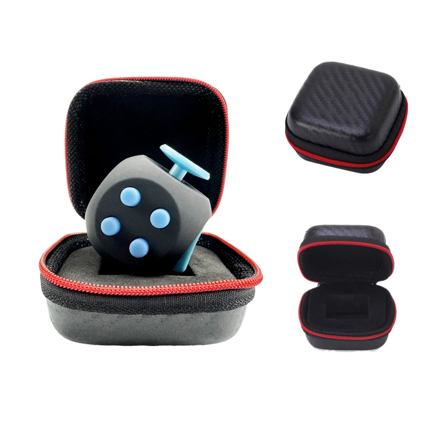 Fidget Cube Toys,6 Sides Anti Stress Magic Cube Dice For Kids Adults Autism ADHD OCD Anxiety Relief Focus,EDC Hand Sensory Toys