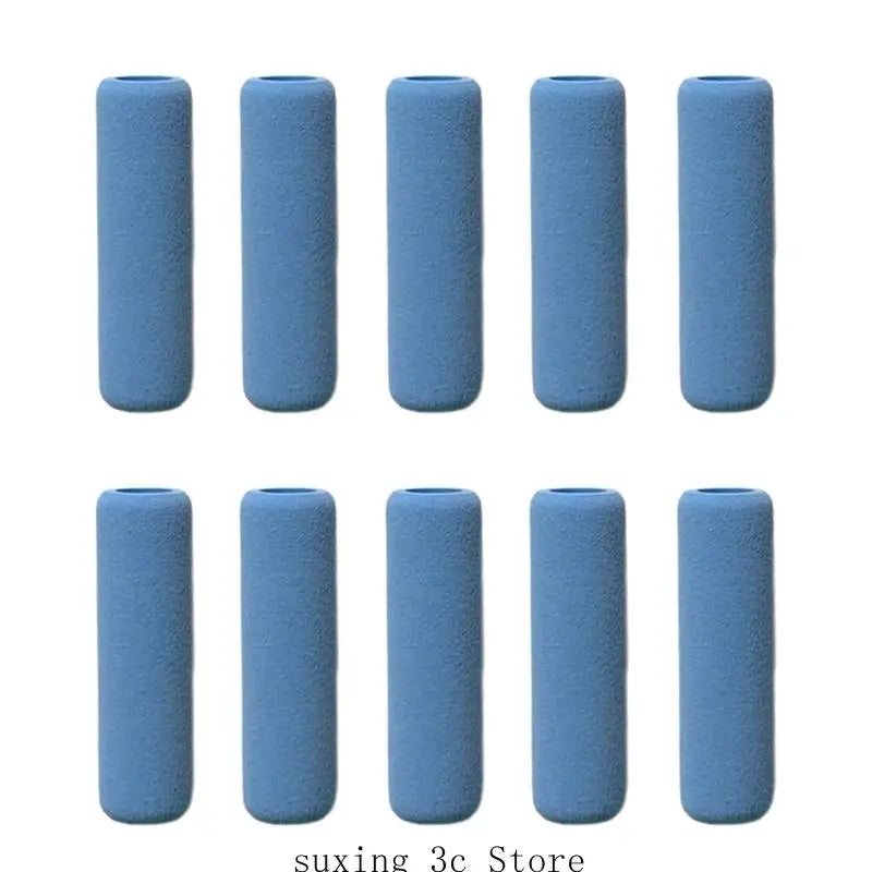 10Pcs Ergonomic Sponge Pen Grip Writing Aid Grip Foam Pencil Holder Grip for Righties Lefties Children Preschooler