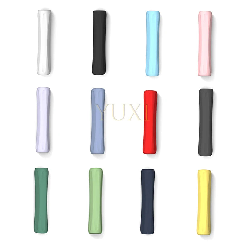 Stylus Cover Silicone For Apple Pencil 1 2 Touch Screen Pen Grip Case Shockproof Anti-Scratch Non-Slip Protective Sleeve Pencil