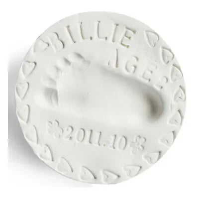 Baby Hand Footprint Makers Handprint Fingerprint Inkpad Casting DIY Clay Toys Care Air Drying for Kids Newborn Souvenir Gifts