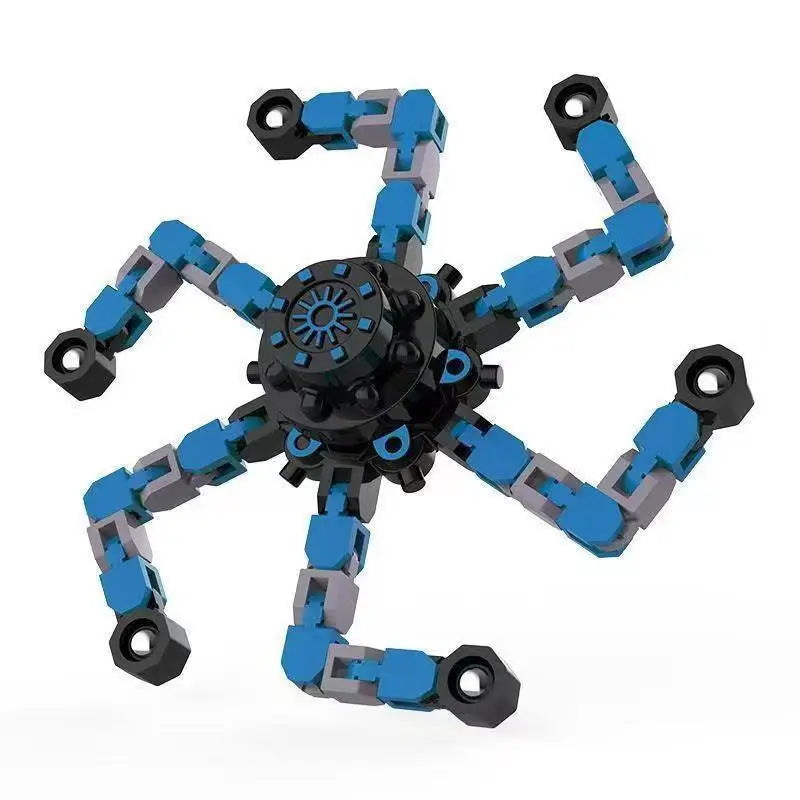 The Finger Spinner Toy Is Deformable To Relieve Stress Is Suitable For Children And Adults With Attention Deficit Autism