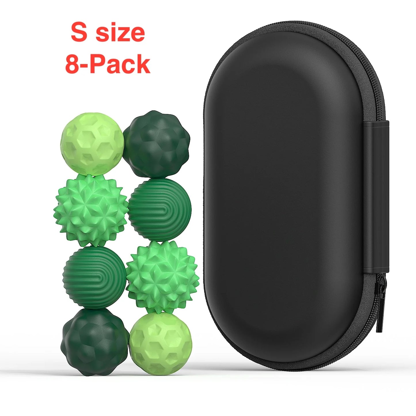Magnetic Stress Ball,Desk Anti Stress Relief Antistress Anxiety Sensory Magnet Roller Fidget Toy for Adult Kid Autism ADHD Quiet