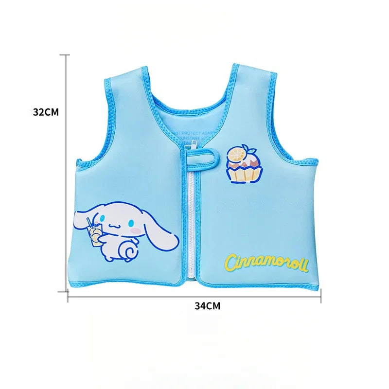 NEW Kids Swimming Buoyancy Vest Pool Floating Boys and Girls Arm Floats Flotage Jacket Swimwear Beginner Swim Gear