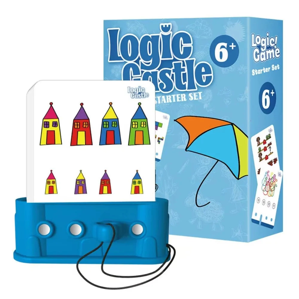 Montessori Kids Logic Key Puzzle Game Early Educational 3D Logic Key Thinking Training Multifunction Intellectual