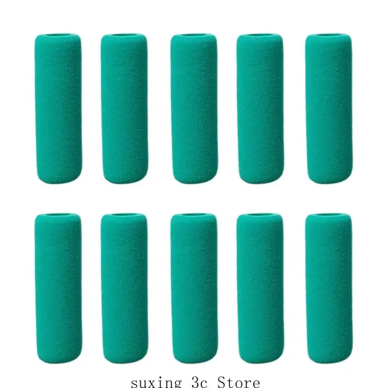 10Pcs Ergonomic Sponge Pen Grip Writing Aid Grip Foam Pencil Holder Grip for Righties Lefties Children Preschooler