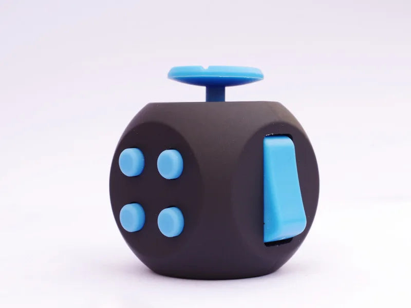Fidget Cube Toys,6 Sides Anti Stress Magic Cube Dice For Kids Adults Autism ADHD OCD Anxiety Relief Focus,EDC Hand Sensory Toys