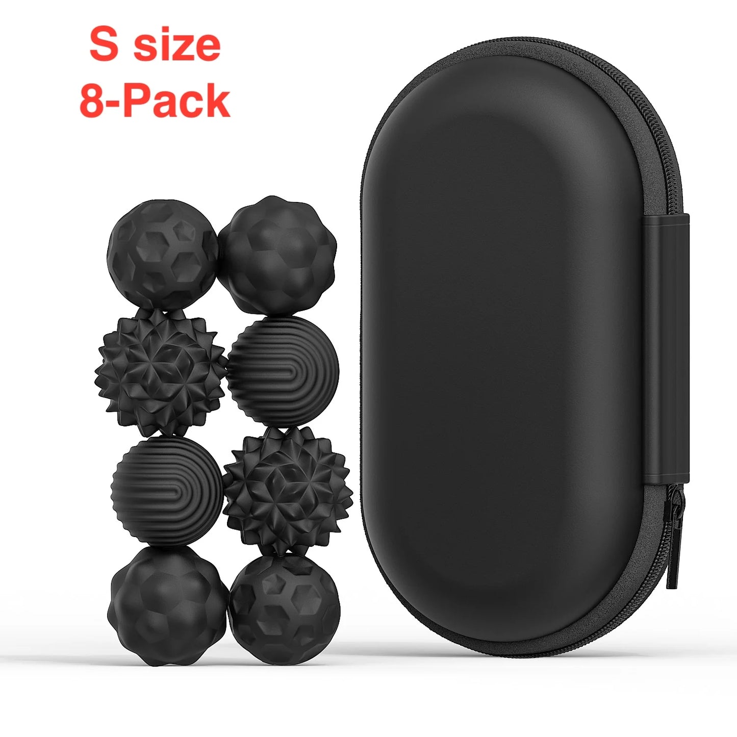 Magnetic Stress Ball,Desk Anti Stress Relief Antistress Anxiety Sensory Magnet Roller Fidget Toy for Adult Kid Autism ADHD Quiet