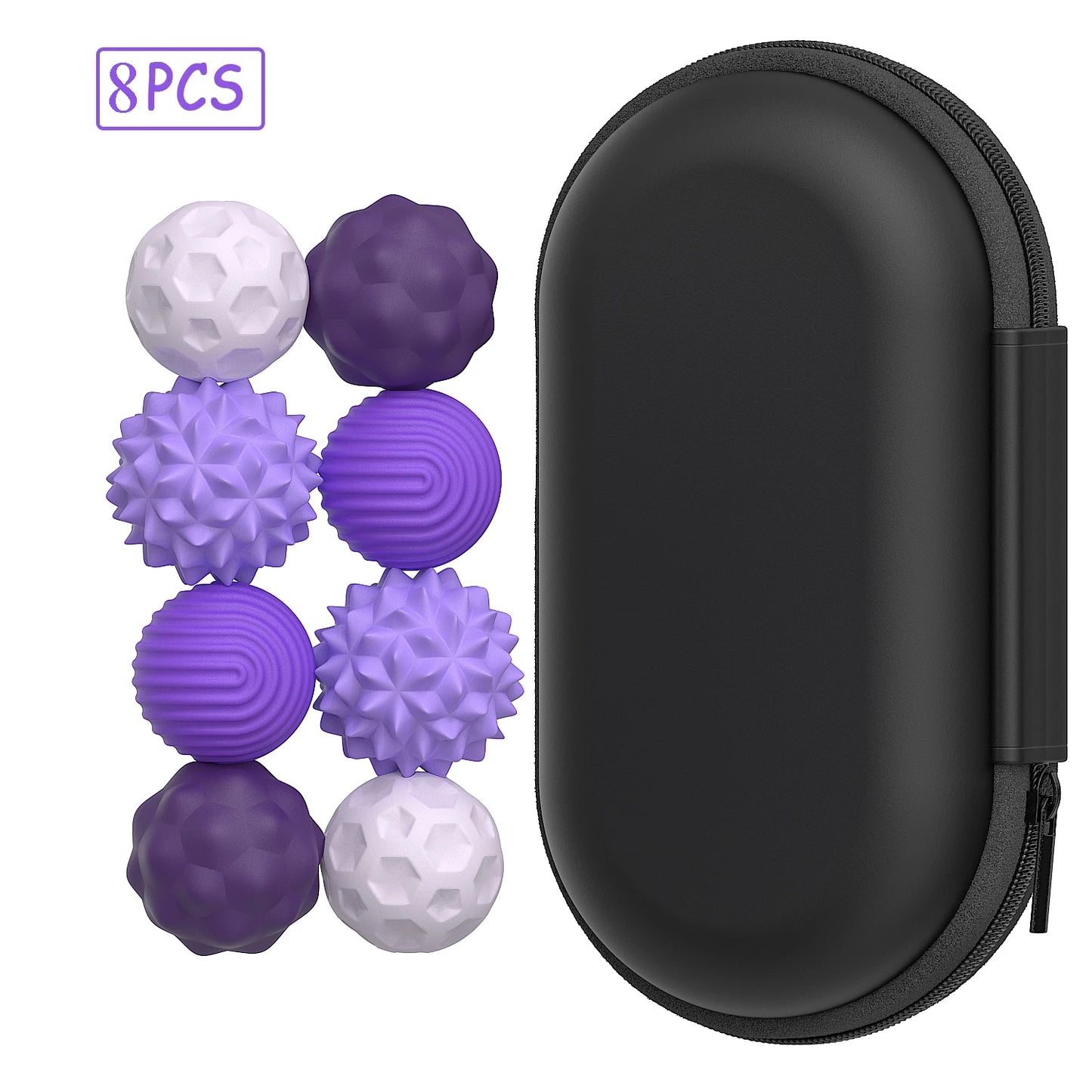 Silicone Magnetic Sensory Balls Fidget Toy Worry Balls Autism Calming Fidgeting Toy Kid Adults Anxiety Relief Stress Sensory Toy